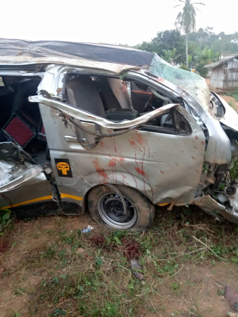 C/R:One Dead, many others Sustain Injuries In A Fatal Accident At Gomoa Anteadze