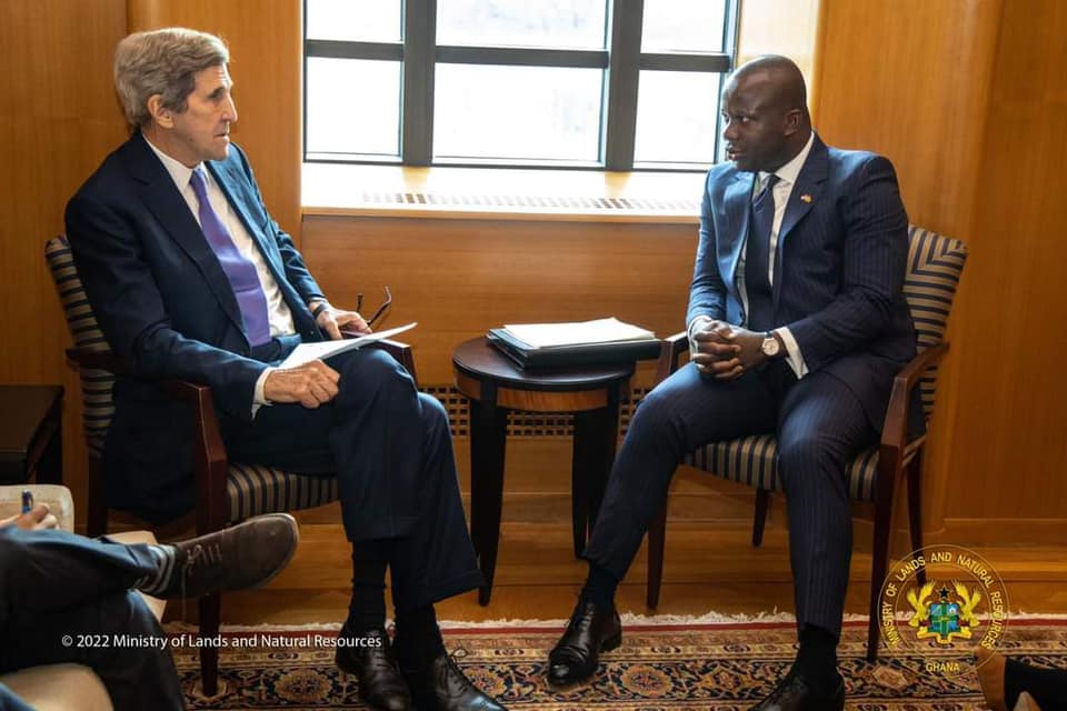 Abu Jinapor Attends Maiden Edition Of FCLP Co-Chair's Meeting With John Kerry