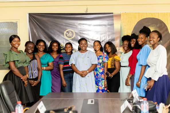 Democrat Union of Africa Chairperson Hosts Female Student Leaders