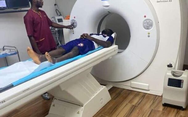 Berekum Chelsea Defender Patrick Asiedu In Stable Condition After Suffering Horrific Injury In Kotoko’s Clash