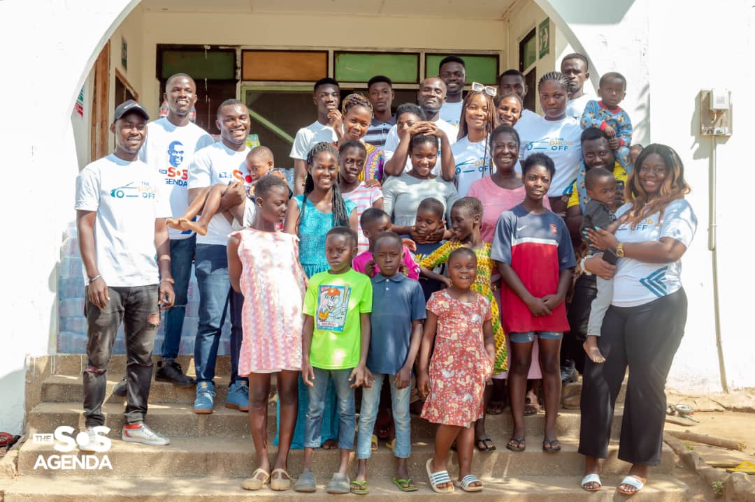 E/R:NPP Youth Organiser Put Smile On Faces Of Orphans At Akwadum Christian Village