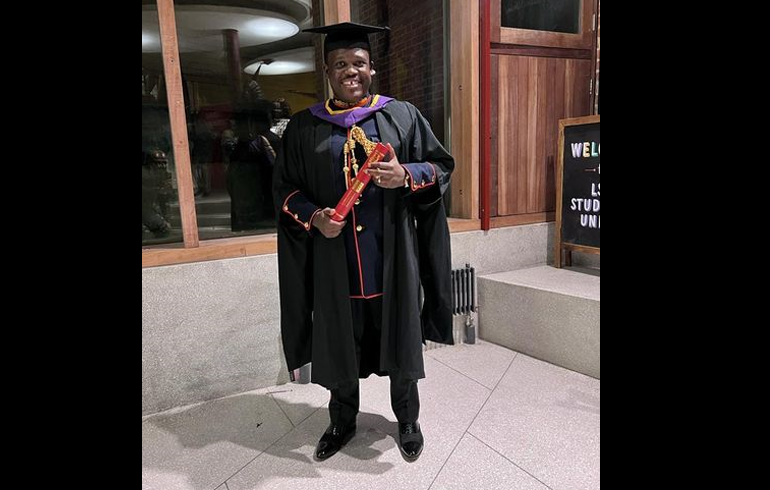 Sam George Graduates With MSc. In International Strategy And Diplomacy