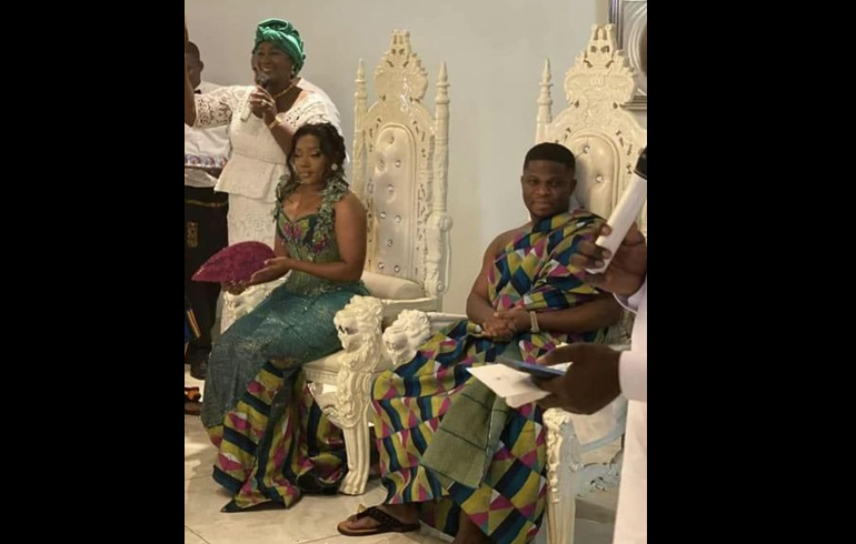 NDC's Sammy Gyamfi Allegedly Holds Traditional Wedding