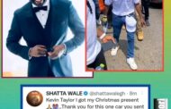 Kelvin Taylor Supports Shatta Wale's 'Shaxi' With A Car