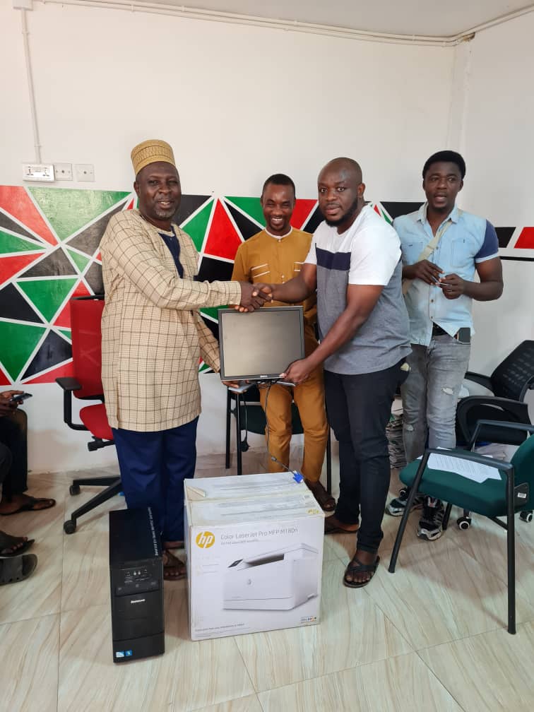 Frank Aboagye Danyansah Donates Office Items To Party Office