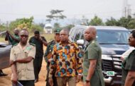 E/R: Chief Executive Of Forestry Visits Checkpoints Along Nsawam To Nkawkaw Highway