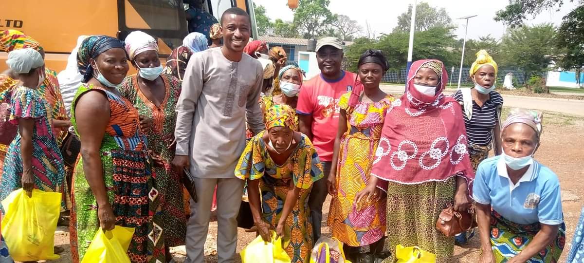 Helping The Needy: Widows Receive Support From NDC's Aboagye Danyansah