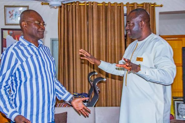 U/W:Kennedy Agyapong Meets Regional Minister, Regional And Constituency Executives