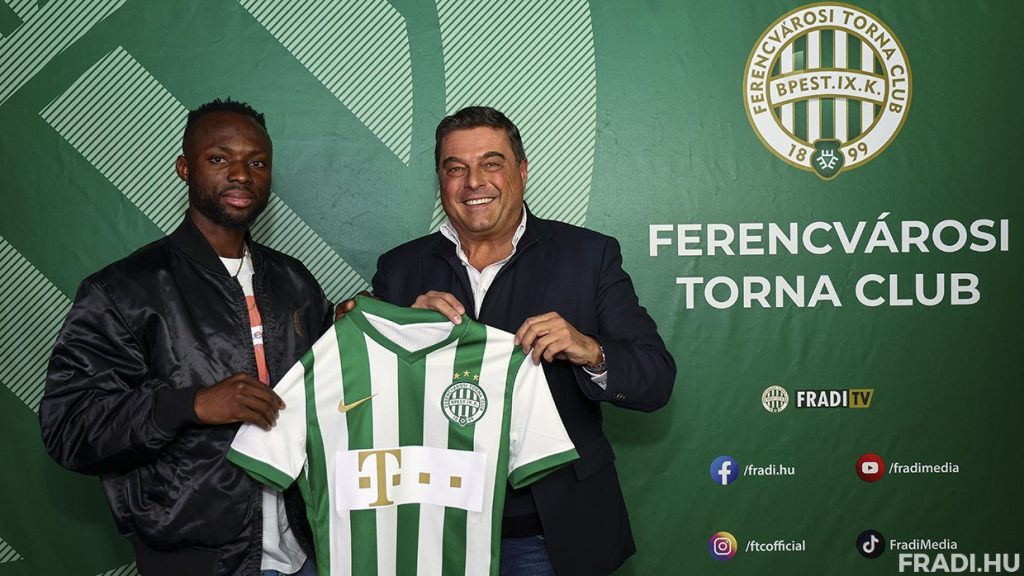 Ghana Forward Kwabena Owusu Eyes Success With New Club Ferencvarosi