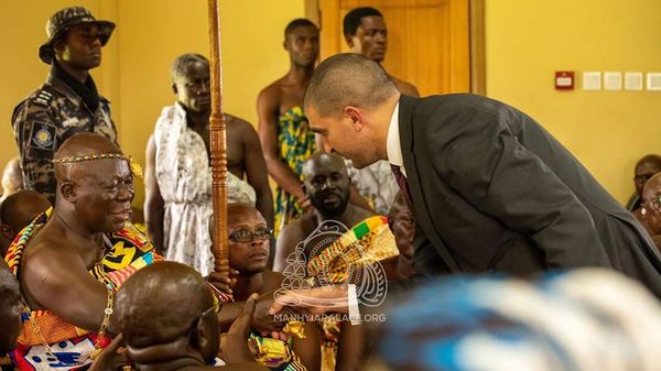 A/R:Malta Foreign And European Affairs Minister Joins Asantehene To Mark Awukudae