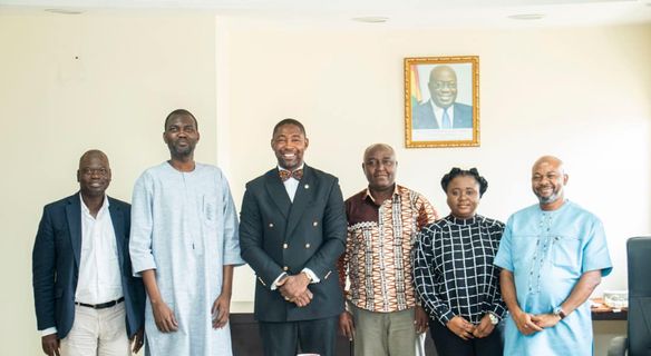 Tamale Teaching Hospital Delegation Visits NHIA Boss