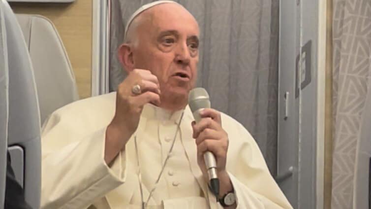 Criminalising Homosexuality Unjust - Pope Francis