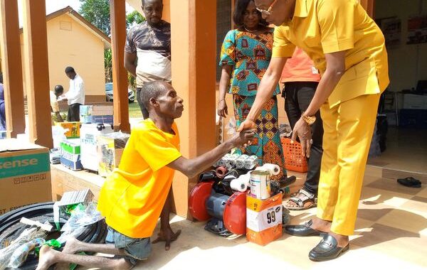 E/R:PWDs Receive Support From Abuakwa North Municipal Assembly