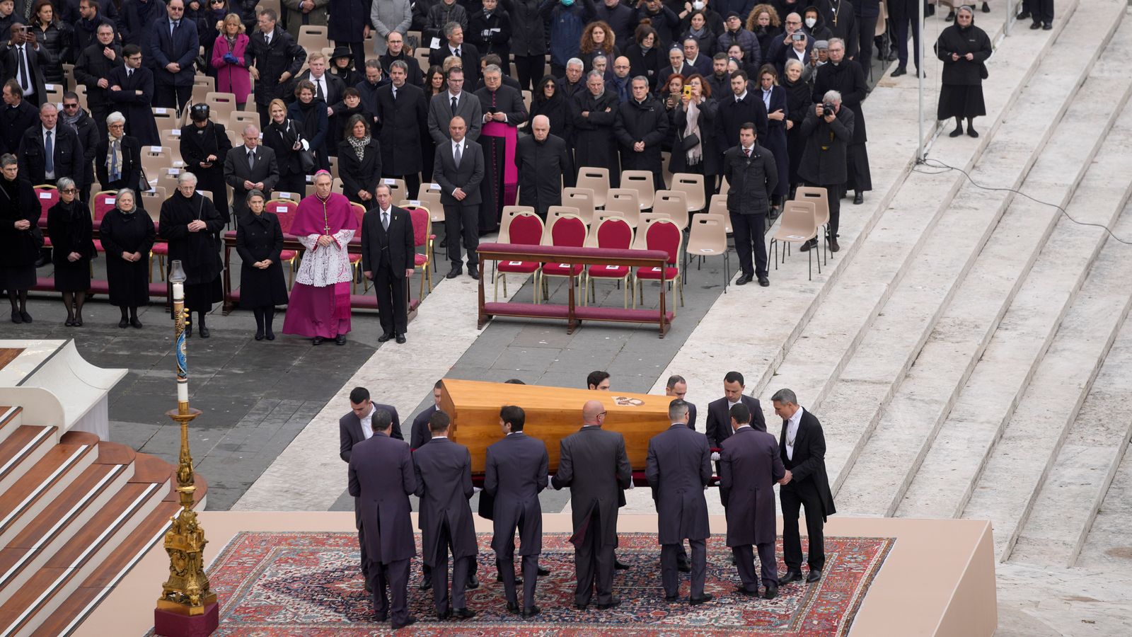 Thousands Gather At Pope Benedict's Funeral