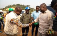 Lands Minister,Minerals Commission Board Chair Inspects Appiatse Reconstruction Project