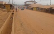 E/R:Akyem Tafo Residents Worried Of Dusty OPASS Junction-Old Town Abandoned Road Project