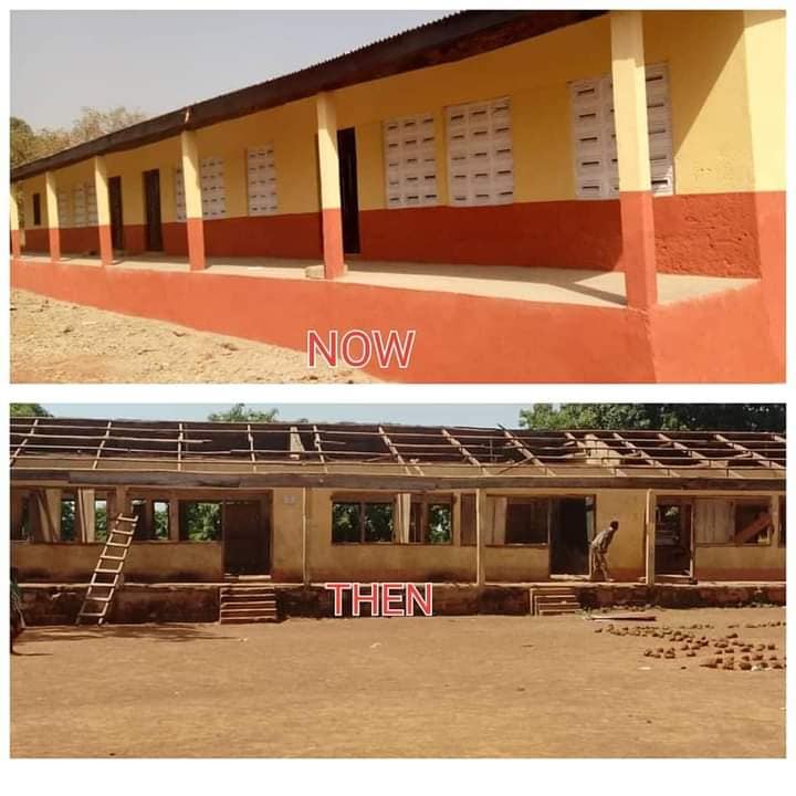 Yendi MP Renovates Deteriorated Kuni Primary School