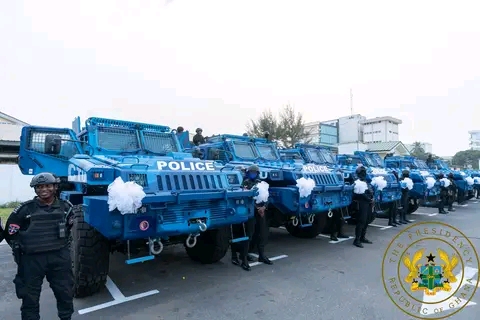 Akufo-Addo Equips Formed Police Unit; Extends To All Regions