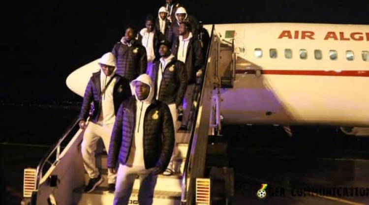 Black Galaxies Arrive In Accra At Dawn After 2022 CHAN Elimination