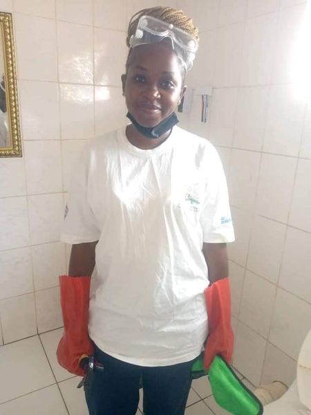 Shocking! Graduate Abandons Degree To Clean Toilets