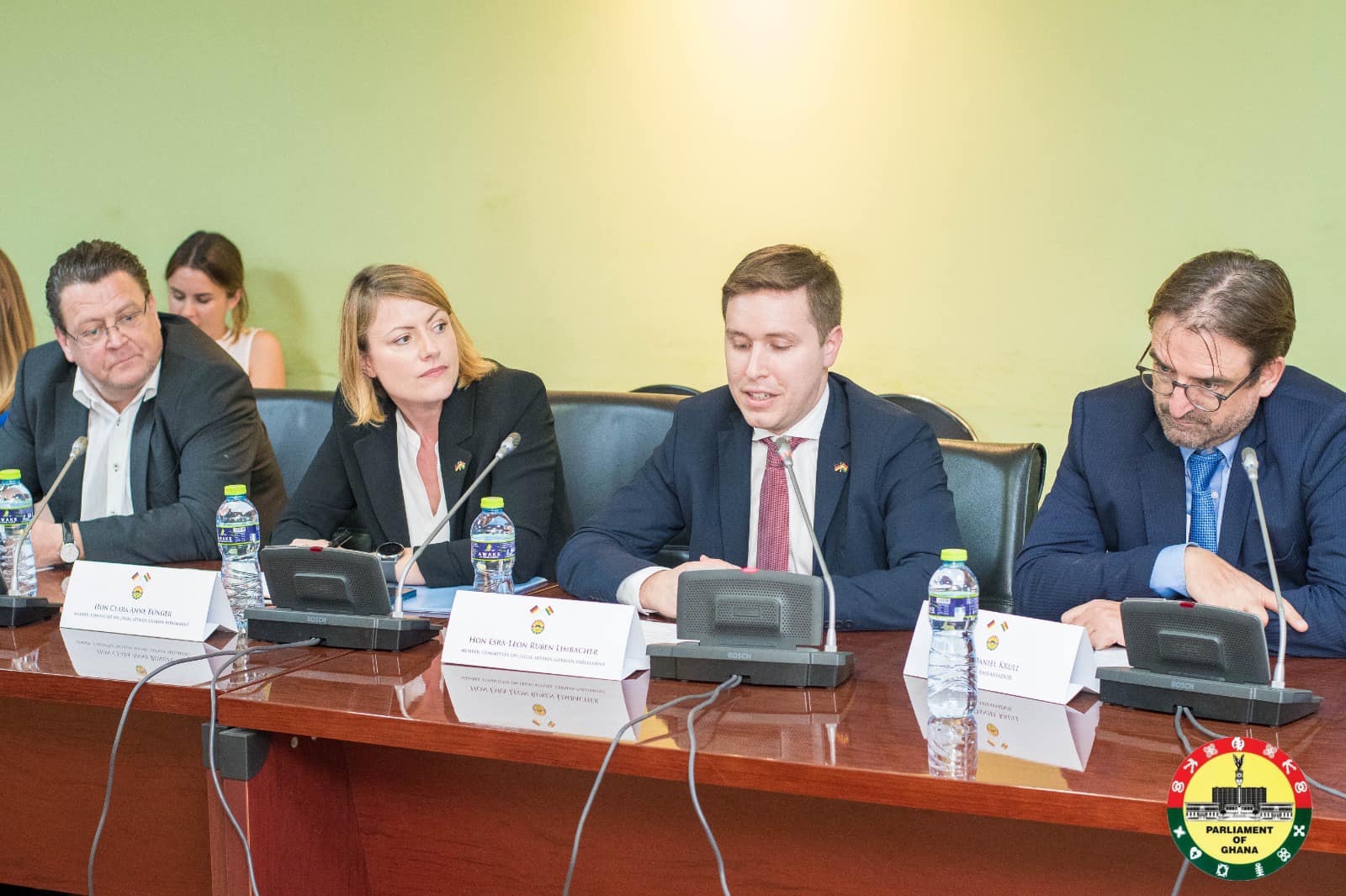 German Bundestag Delegation Visits Ghana Parliament