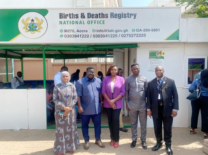 Ghana Post, Births And Deaths Registry Discusses Possible Collaborations