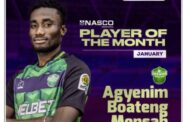 Ghana Premier League: Dreams FC Striker Agyenim Boateng Wins Player Of The Month For January