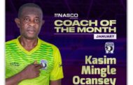 Bechem United Trainer Kasim Ocansey Mingle WinsGPL Coach Of The Month For January