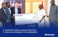 Newmont Pays Gh¢184.6 Million As Dividends To Government