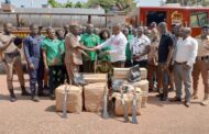 Bono East: Nkoranza South Municipality Donates To Fire Station