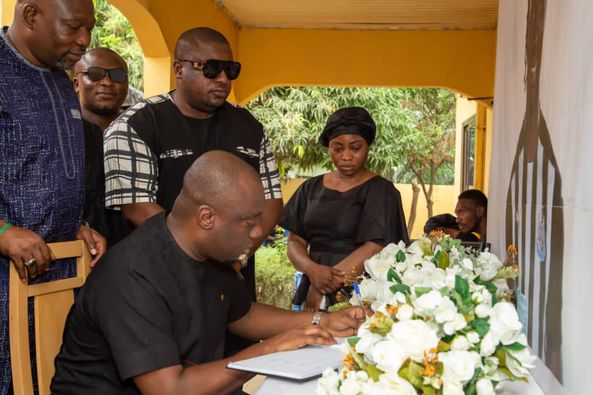 NPP Sympathises With Late Christian Atsu's Family; Signs Book Of Condolence