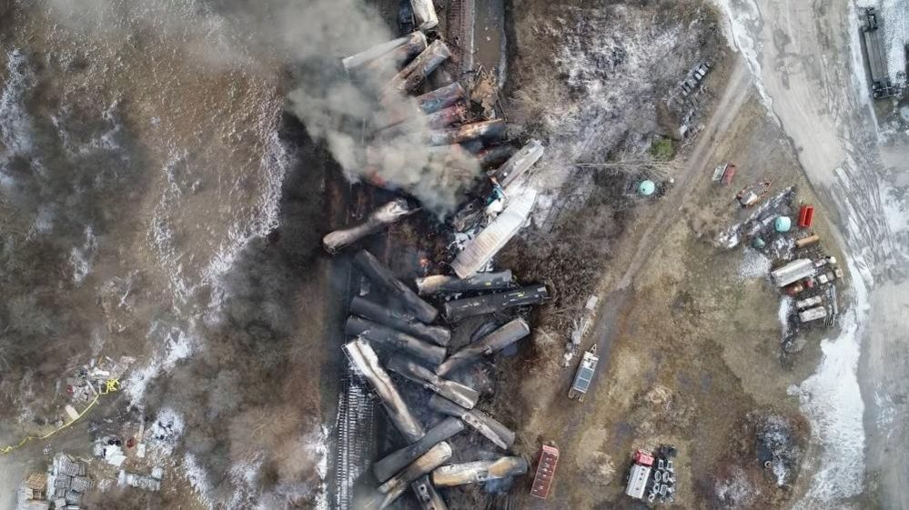 Ohio Train Derailment: Rail Firm Pulls Out Of Meeting With Residents