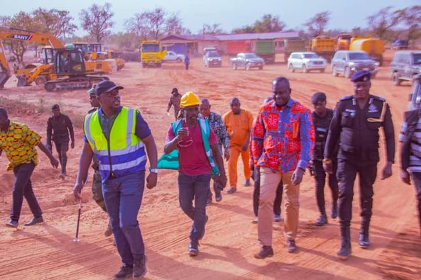 U/W: Regional Minister Satisfied With Progress Of Work On Tumu-Hain Road