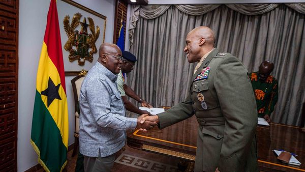 US Marine Corps General Visits Ghana, Other African Countries