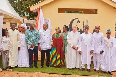 Father Campbell Commissions Mosque For Weija Leprosarium