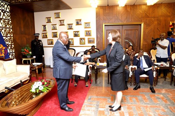 Akufo-Addo Receives New Envoys; Pledges Readiness To Deepen Bilateral Relations