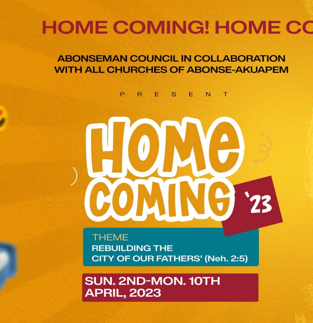 E/R: Akuapem Abonse 'Spices' This Year's Easter With Homecoming; Aimed To Seek For Development
