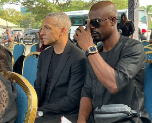 New Black Stars Coach Chris Hughton Arrives In Ghana, Attends Atsu’s Funeral