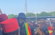 Football star legend Emmanuel Adebayor Attends Late Christian Atsu’s Funeral