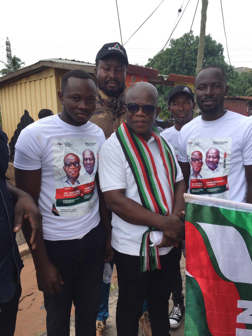 Shai Osudoku NDC Youth Takes Responsibility Of Kpesa-White's Campaign