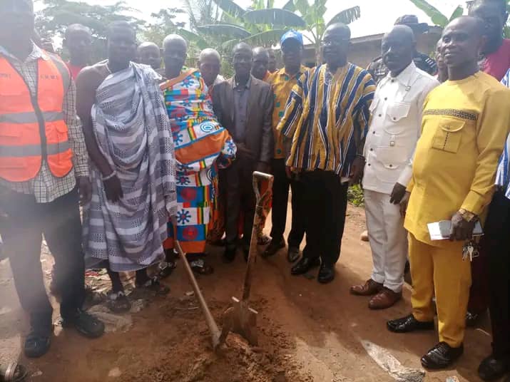 MP Cut Sod For Construction Of Road And Bridge In Three Communities