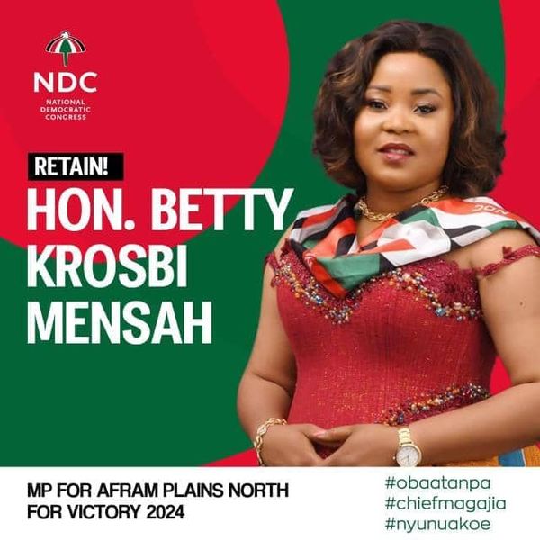 NDC Primaries: Betty Krosbi Mensah Files Nomination To Re-Contest Afram Plains North Seat