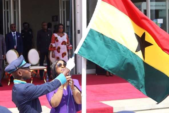 Flag-Raising Ceremony Held To Commemorate 53rd Anniversary Of International Organisation of La Francophonie