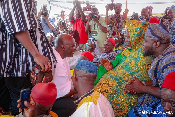 Bawumia Congratulates New Yagbonwura; Pledges Him Of Government's Support