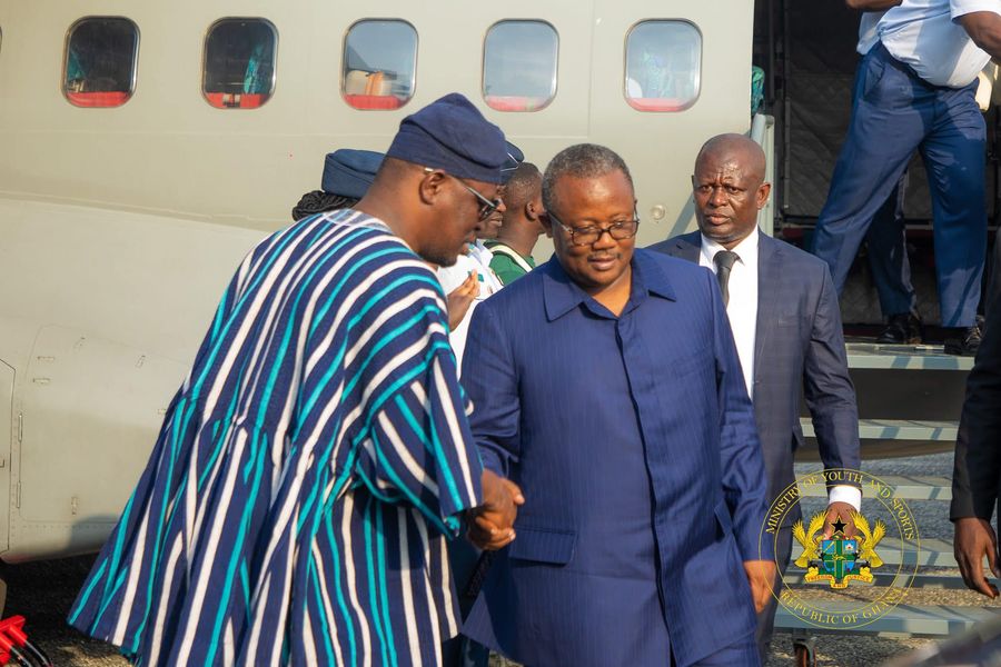 Ghana@66: ECOWAS Chairman Leaves Ghana After Independence Day Parade