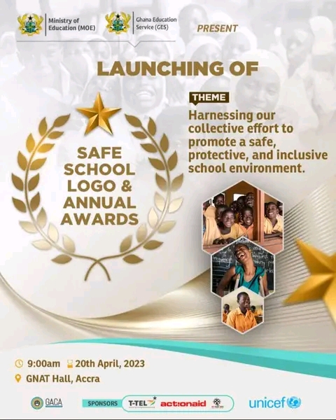 Ministry Of Education, GES To Launch Safe School Logo And Annual Awards