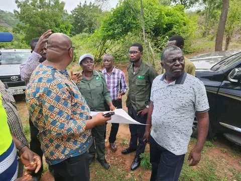 Deputy Lands And Natural Resources Minister Pays Visit To Afram Forest Reserve