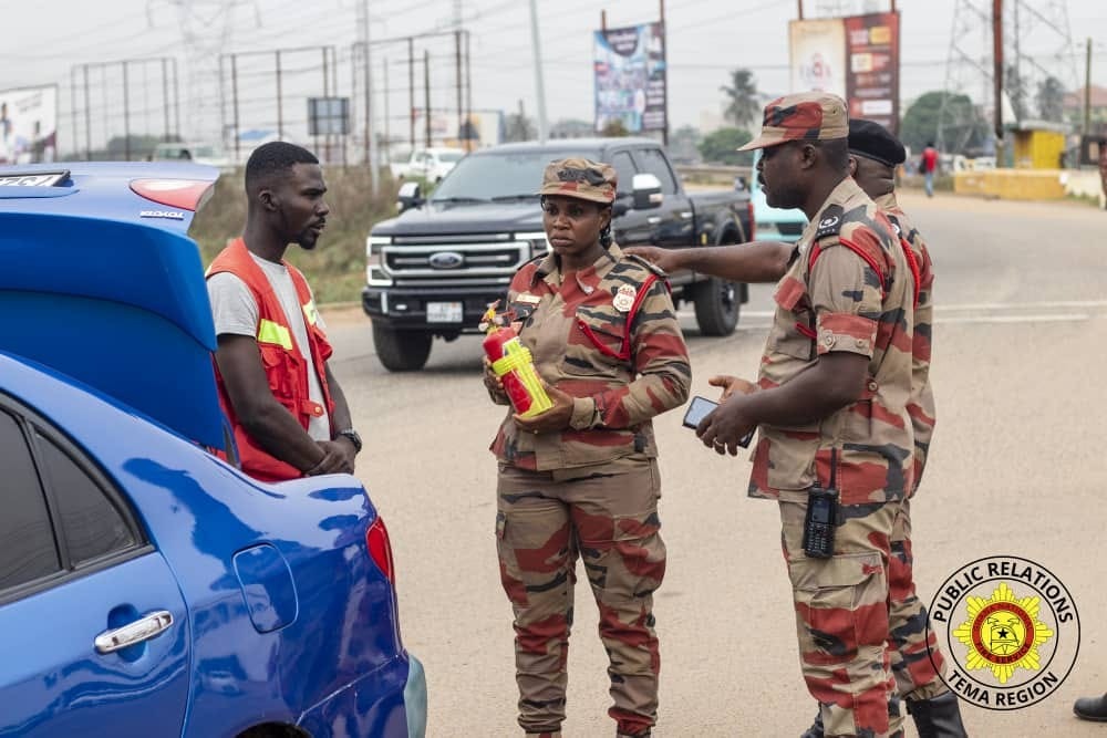 GNFS Embark On Vehicular Fire Extinguisher Inspection And Awareness