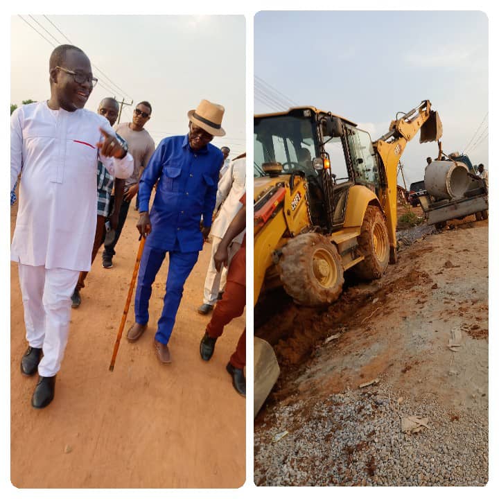 Western North: MP Inspects Works On Sefwi Tanoso Praso-Sefwi Adupri Road Project