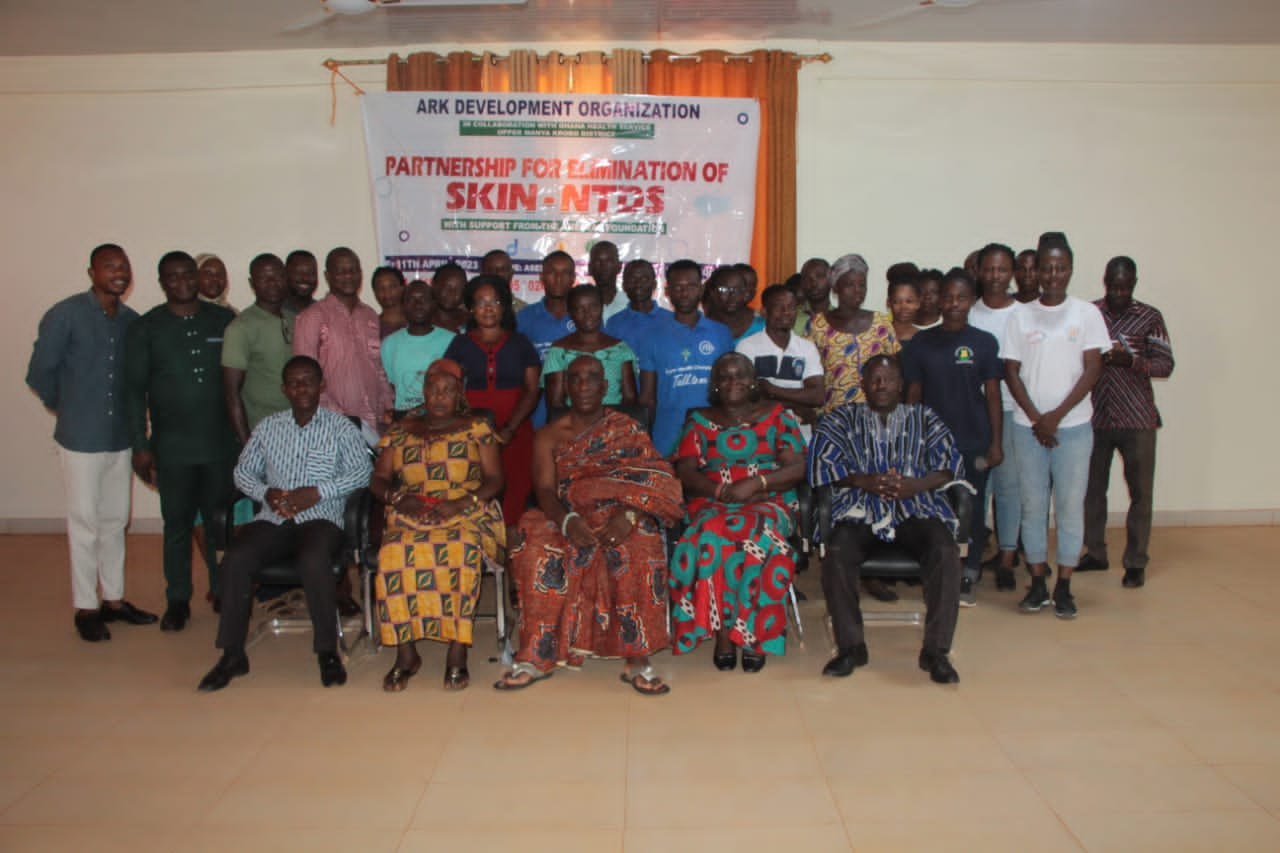 Upper Manya: Ark Development Organization Launches Skin-NTDs Project As Over 100 Buruli Ulcer And 40 Yaws Cases Recorded